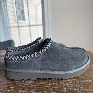 UGG tazzman Kids Gray / blue Slippers 13 youth
